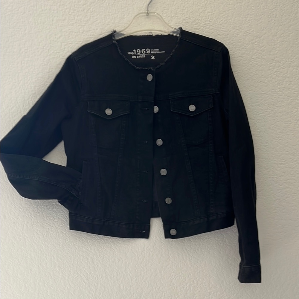 Gap Black Denim Jacket
